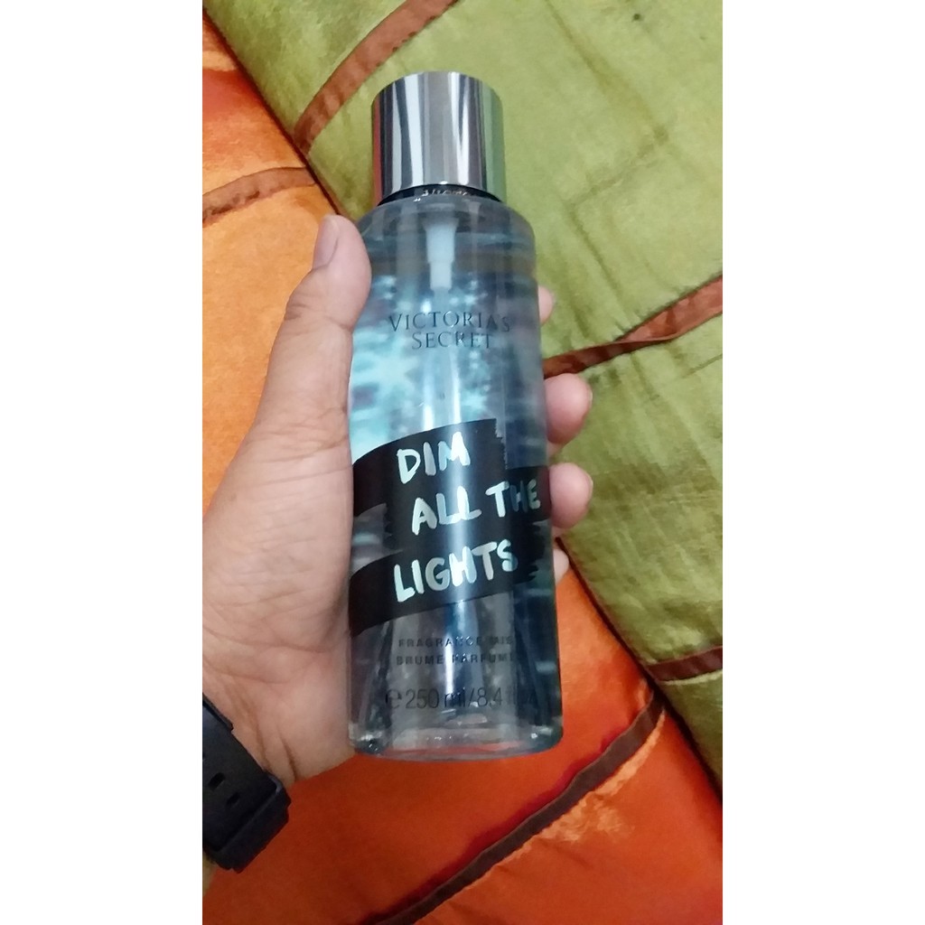 Victoria secret body mist online dim all the lights