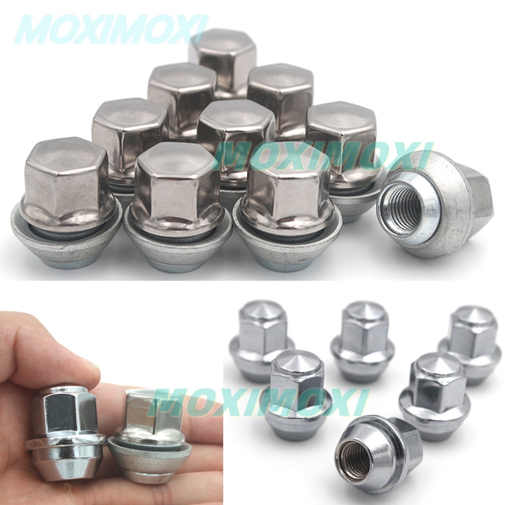 1 Piece Alloy Steel Wheel Nuts For Ford Fiesta Mondeo C-Max Focus MK1 ...