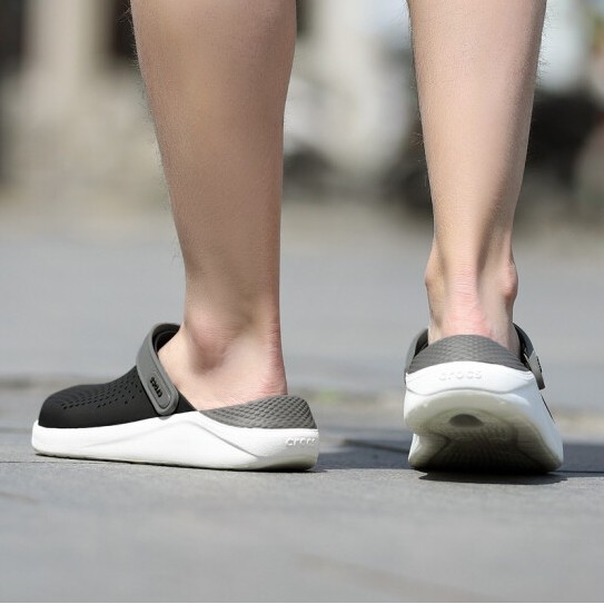 Crocs literide on feet deals