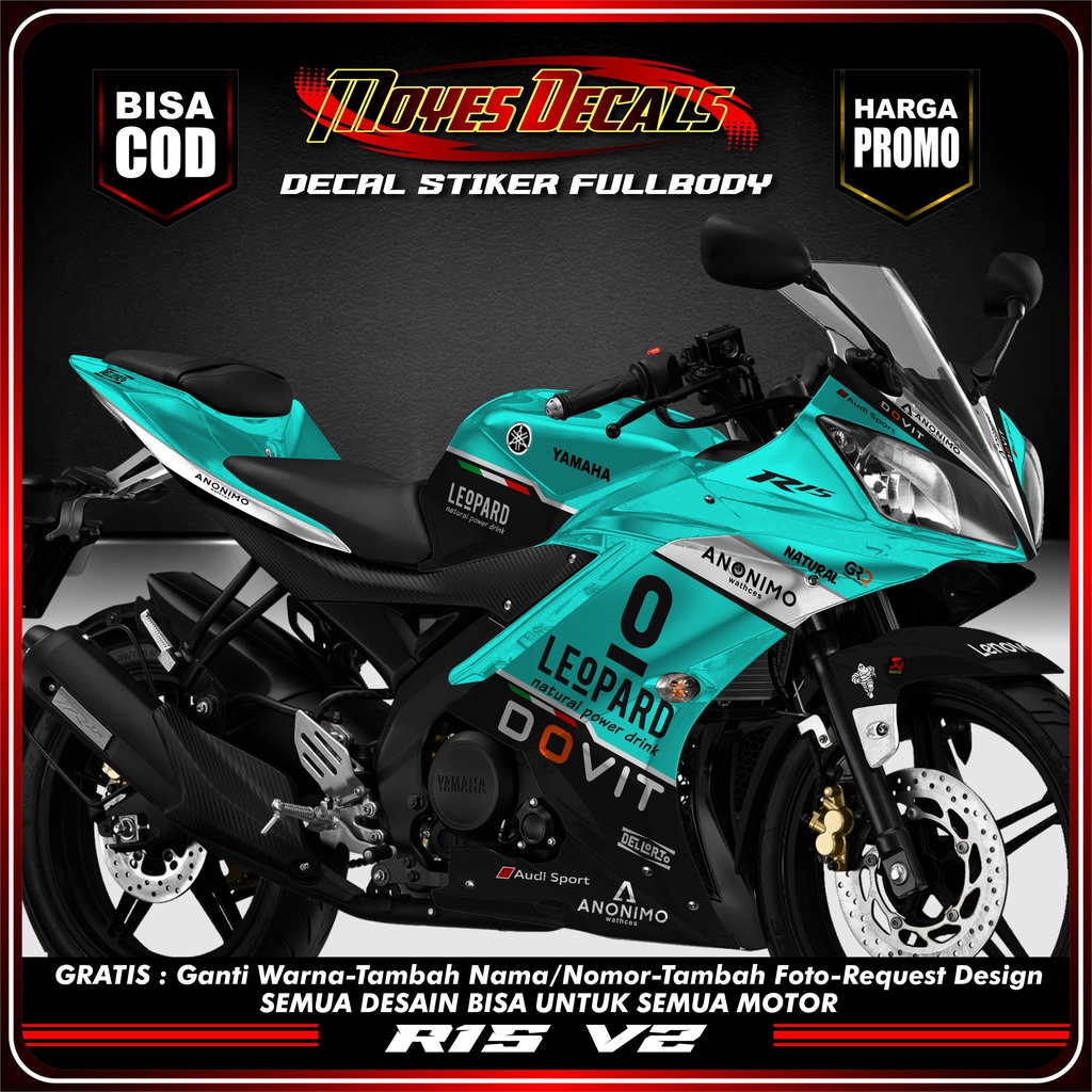 R15 V2 Fullbody Motorcycle Decal Sticker Variations of R15 V2 Fullbody ...