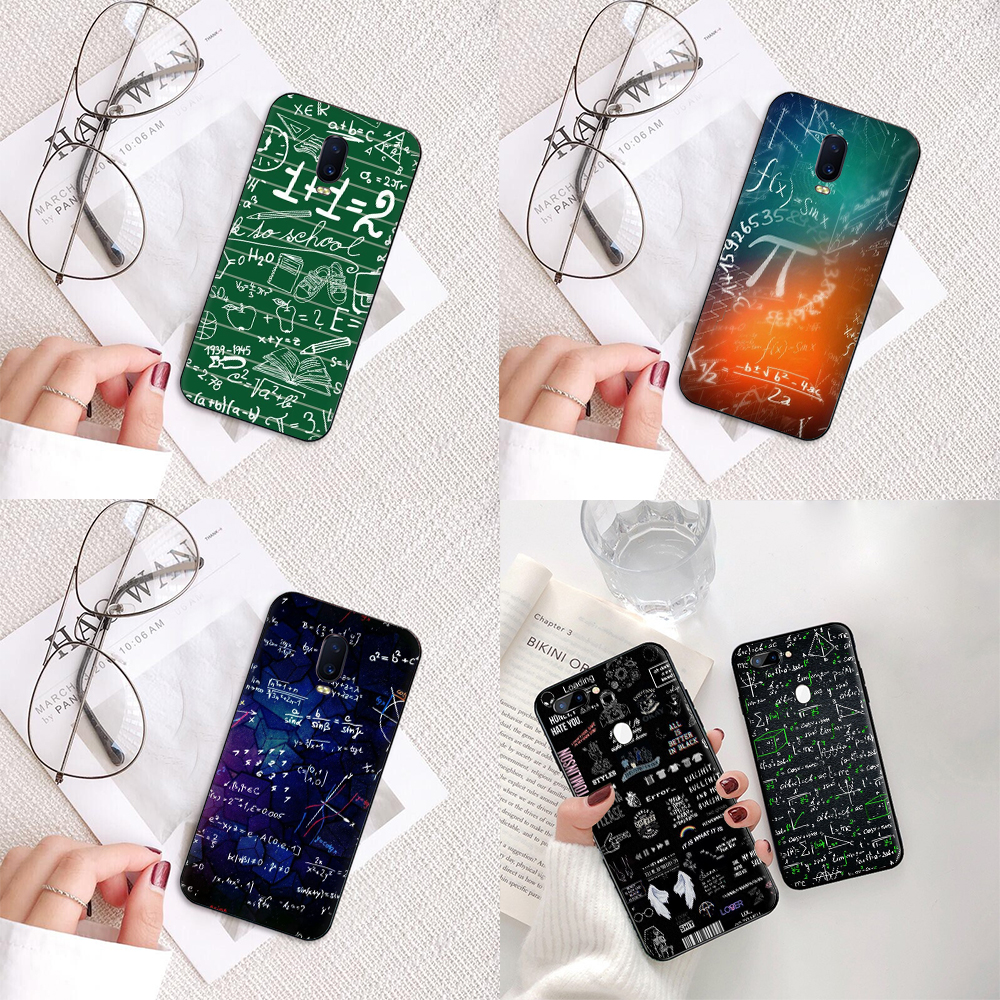 Soft Phone Case Oppo Realme C2 C3 C11 C12 C15 2 6i A5 X Lite X50 Math 