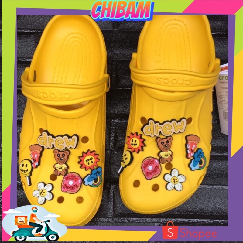 Drew House Justin Bieber Crocs Jibbitz 9 pesos each (1 piraso) Shopee