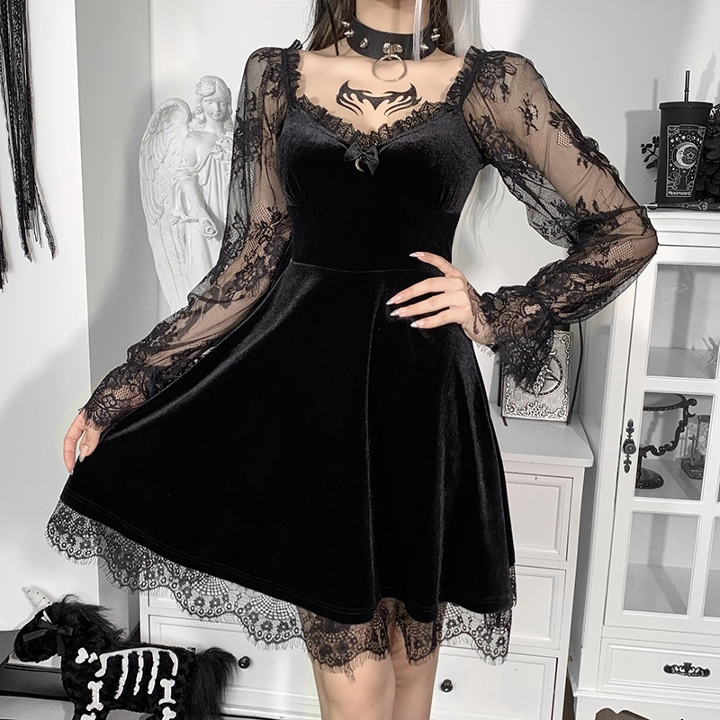 AVENCHUMU×DimMoire doll dress Black M（HOT 1/4 1/3 Black
