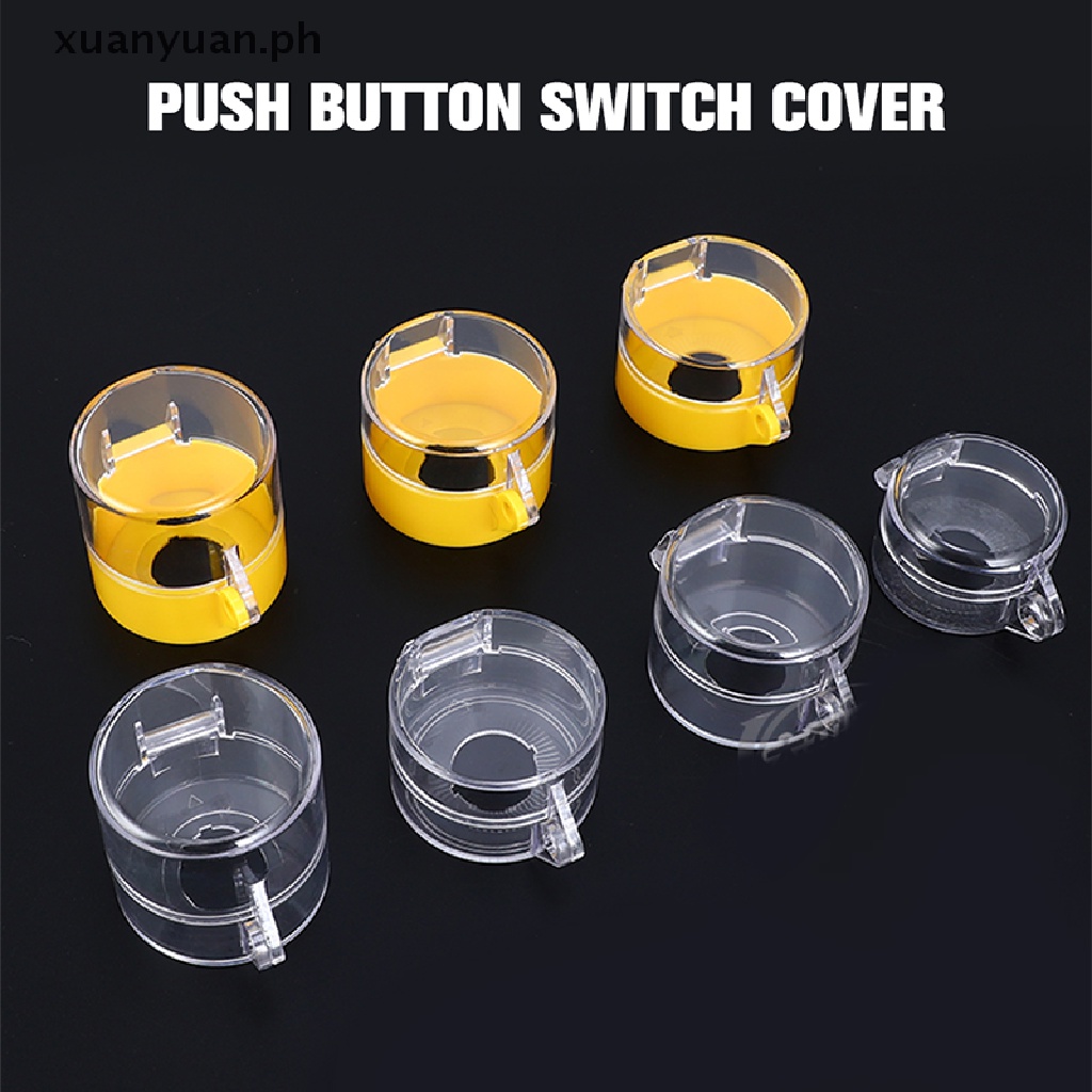 Xuan 22mm Push Button Switch Protective Cover Protective Cover Anti Missing Elevator Emergency 