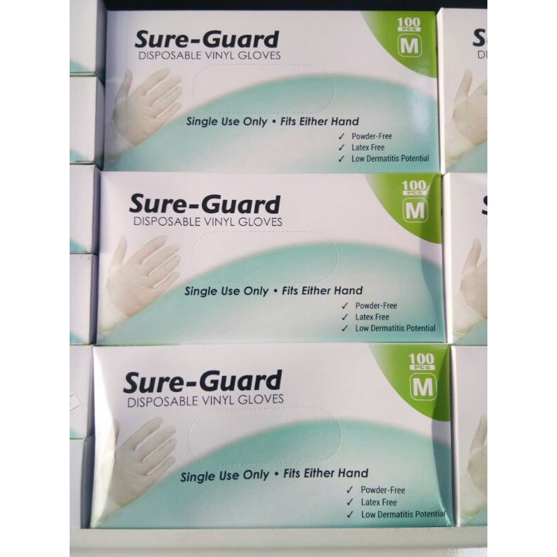 sureguard vinyl gloves | Shopee Philippines