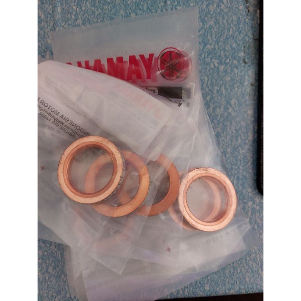 gasket exhaust pipe for mio sporty (14de461300) Shopee Philippines