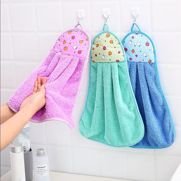 Microfiber Hand Towel Kitchen/Bathroom Soft Hand Towel Ref 1 pcs