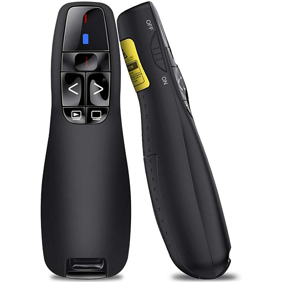 Wireless Presentation Clicker Remote, 2.4GHz USB PowerPoint PPT Clicker ...