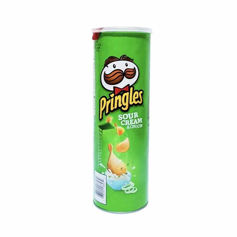 Pringles US Original Potato Chips 149g Bigger Canister Snacks Pack