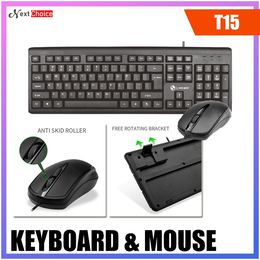 T15/T13 Keyboard and Mouse Combo Home & Office Keyboard and Mouse Set