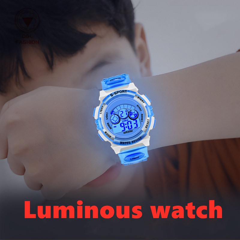 Kids waterproof online watch