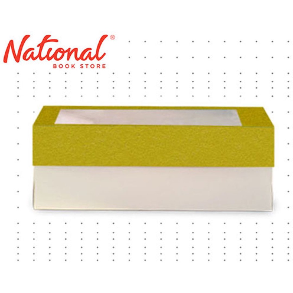 BossBox Plain Colored Gift Box 5S Kiwi RW2 with window 6x9x3 inches ...