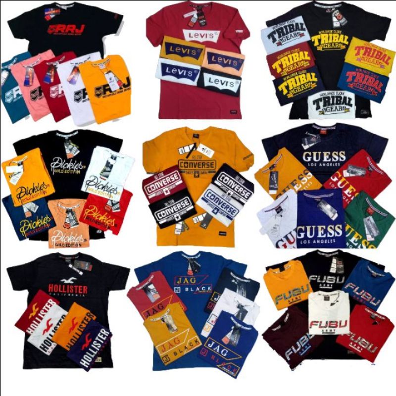 Men's Branded T-shirt Overruns (MOSSIMO) ASSORTED DESIGN