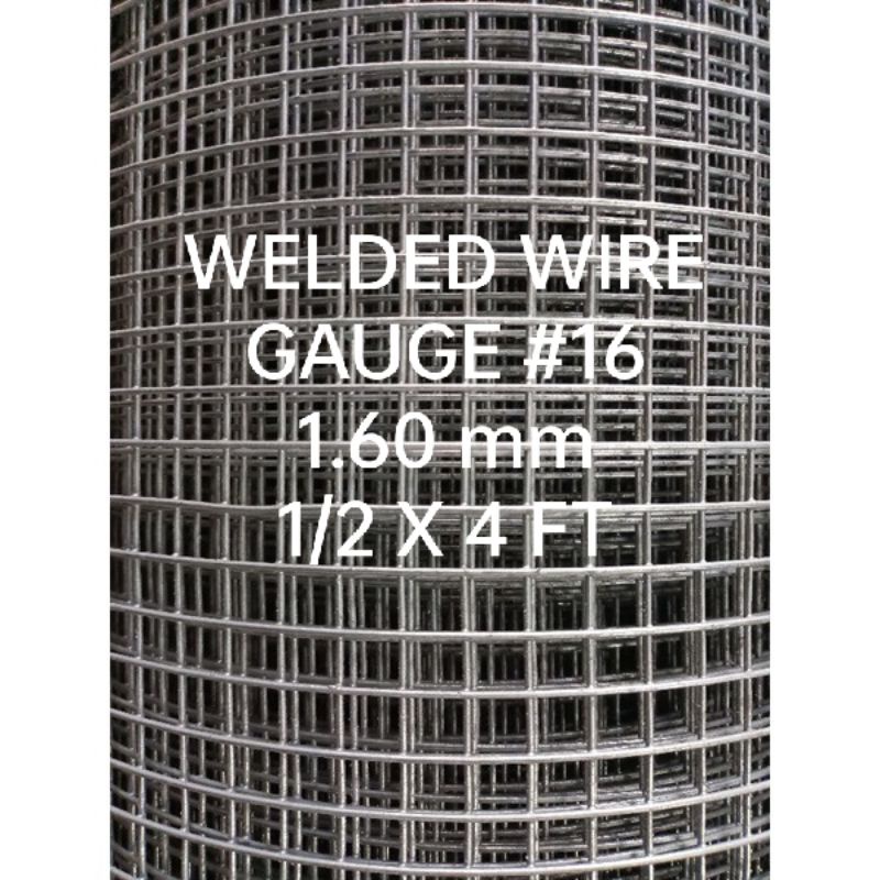 WELDED WIRE GAUGE 16 1/2X4FT PER METER Shopee Philippines