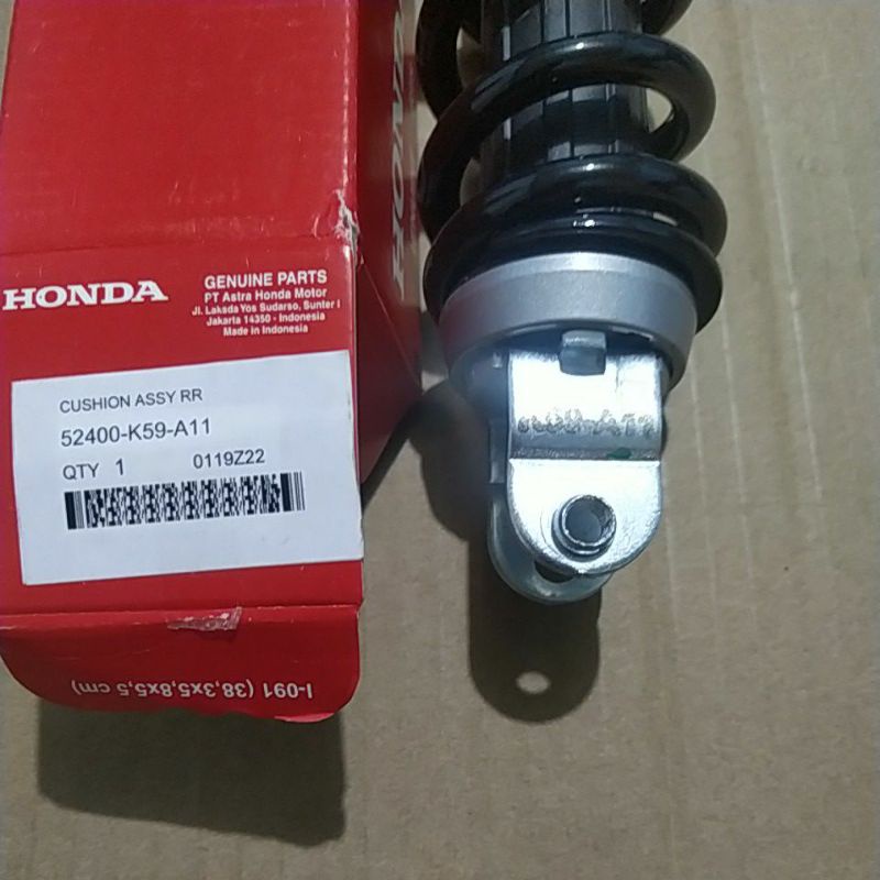 Genuine Honda 52400-HR3-A21 Rear Shock Cushion Assembly For 2014-2022 TRX420 Rancher ATV