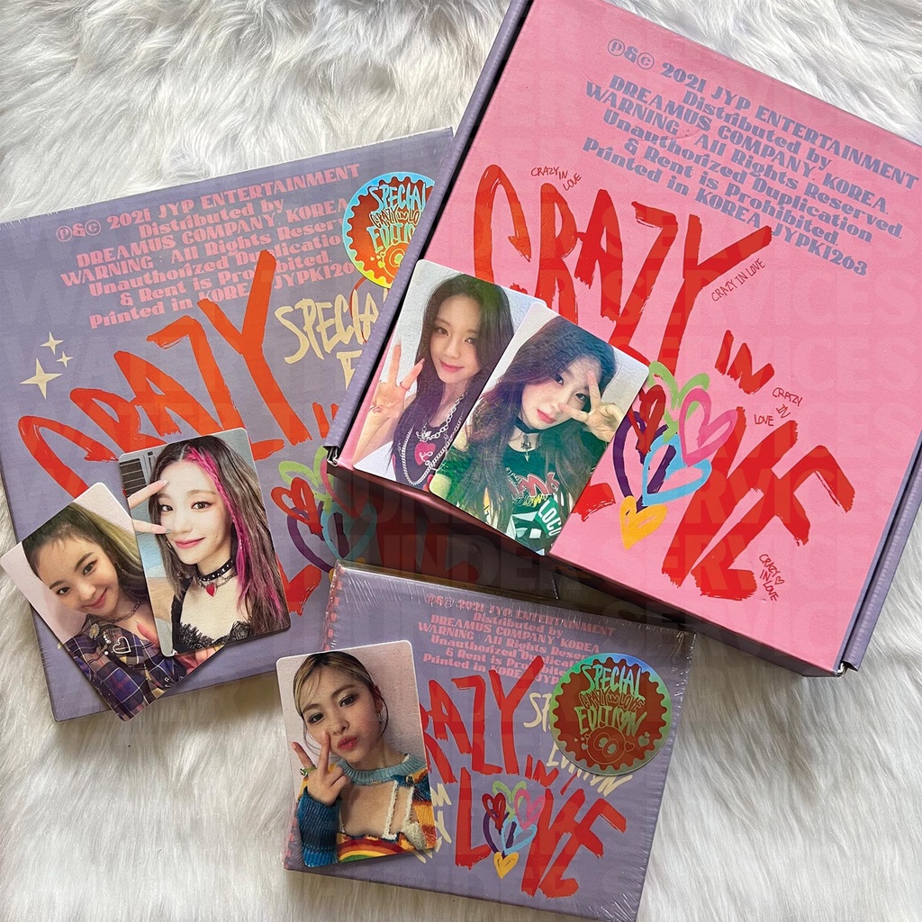 ITZY - The 1st Album CRAZY IN LOVE Special Edition - Jewel Case Ver.