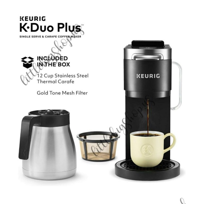 Keurig K Duo Plus Single Serve Carafe Coffee Maker