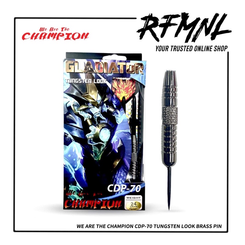 Champion Gladiator Brass Dart Pin | Shopee Philippines
