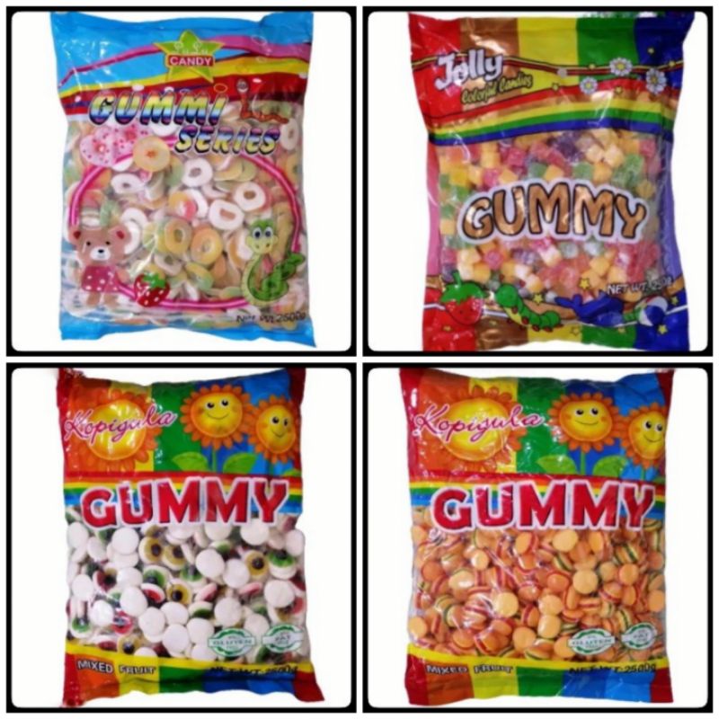 Assorted Gummy Candies 100 grams and 500g Gummies Shopee Philippines