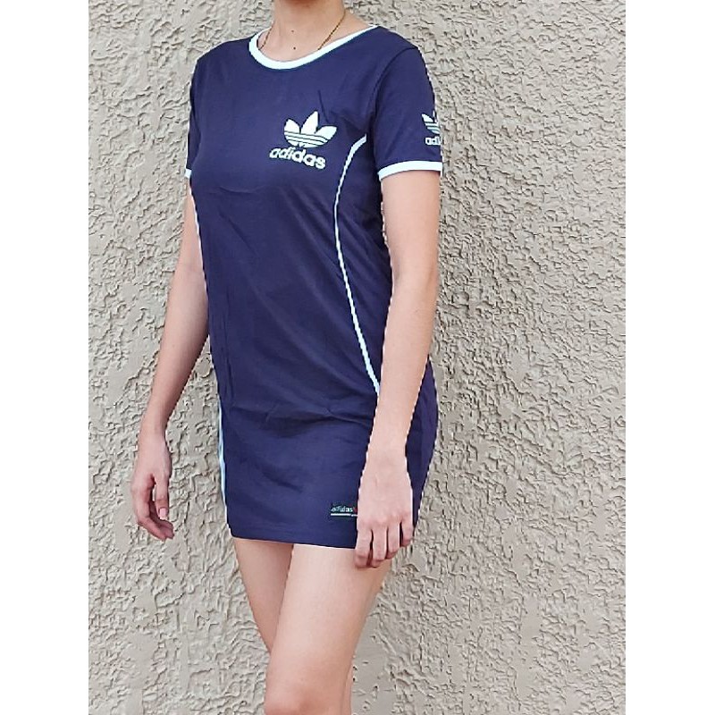 Navy on sale adidas dress