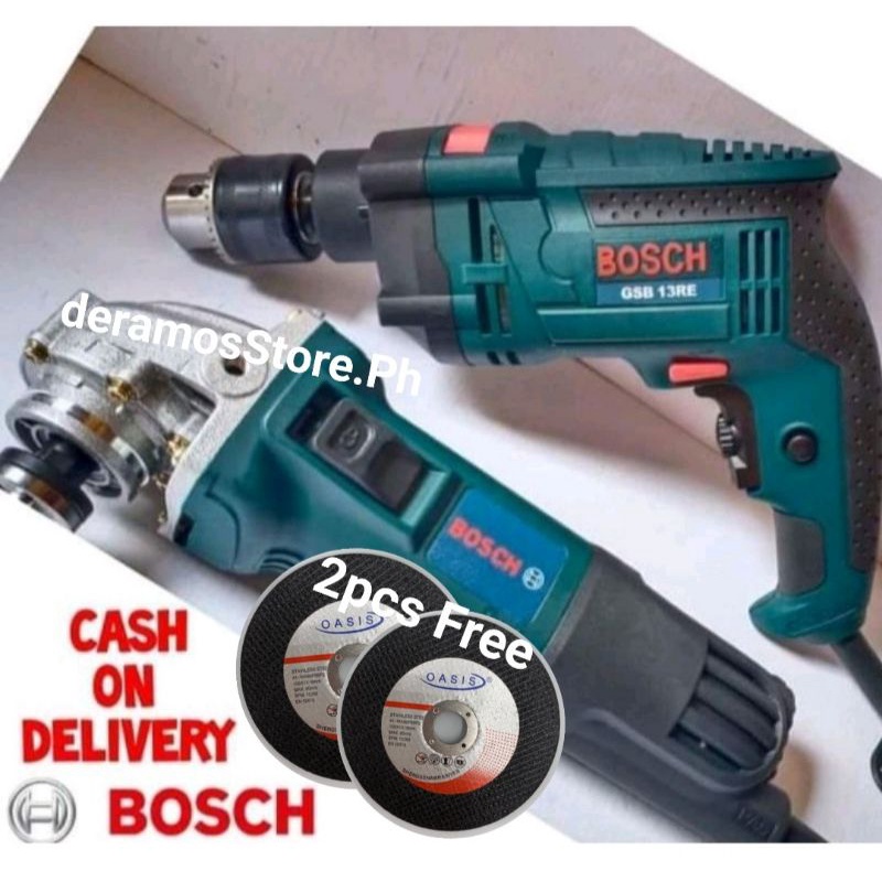 Bosch Impact Drill and Grinder Made in Germany Shopee Philippines