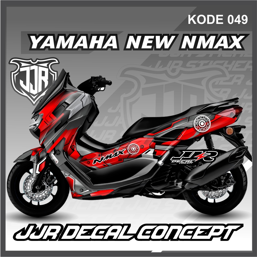 Full Body Sticker Nmax New Decal Full Body Yamaha New Nmax Keren Kode Shopee