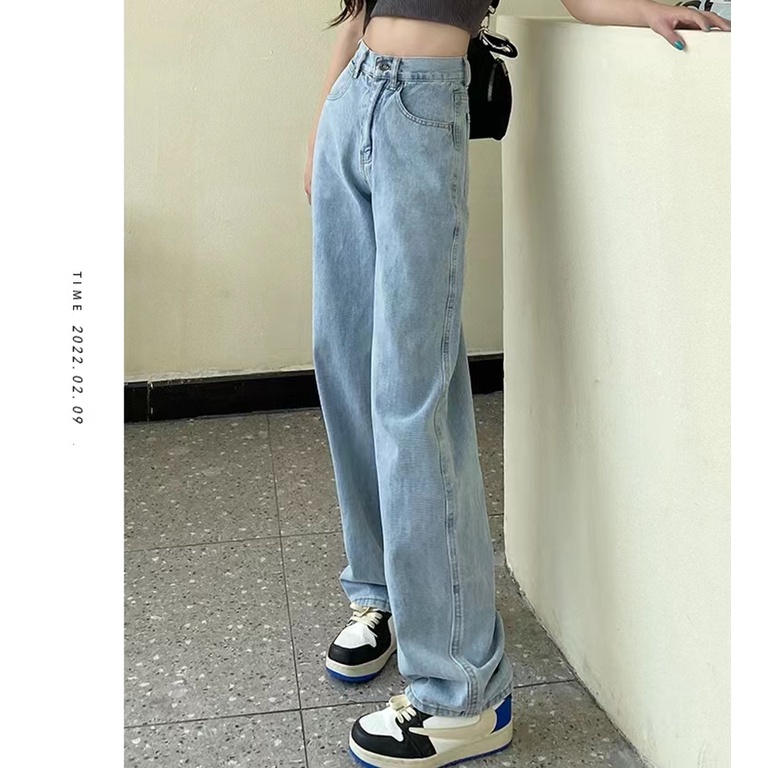 BOYFRIENDJEANS BlackPink High-Waist Mom Jeans Wide-Leg Pants TikTok for ...