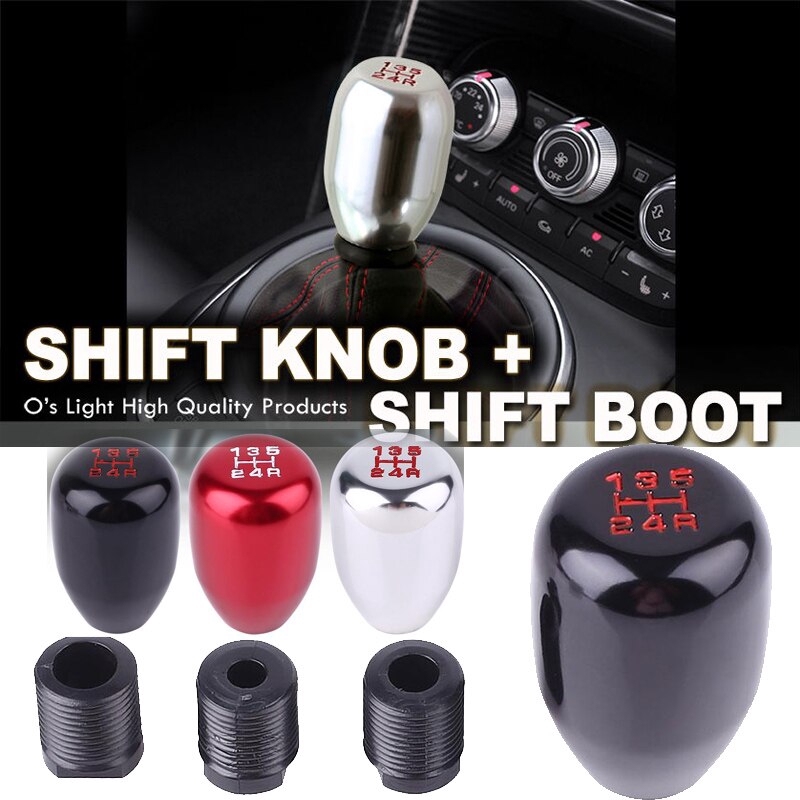 5 Speed Type R Manual Gear Stick Shifter Knob Car Auto | Shopee Philippines