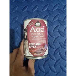 Aozi Dog Food Organic(wet dog food) in can *Beef , Chicken* | Shopee ...