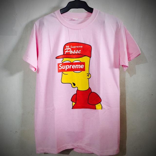 Supreme shirt bart clearance simpson