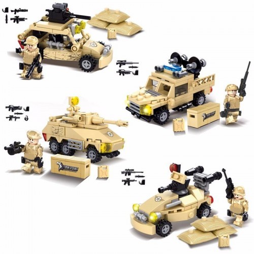 Sembo Blocks 11201-11204 Falcon Commandos (4 in 1) | Shopee Philippines