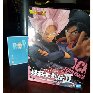 Banpresto Dragon Ball Super Chosenshi Retsuden II Vol. 6 Super Saiyan Rose Goku  Black Figure pink