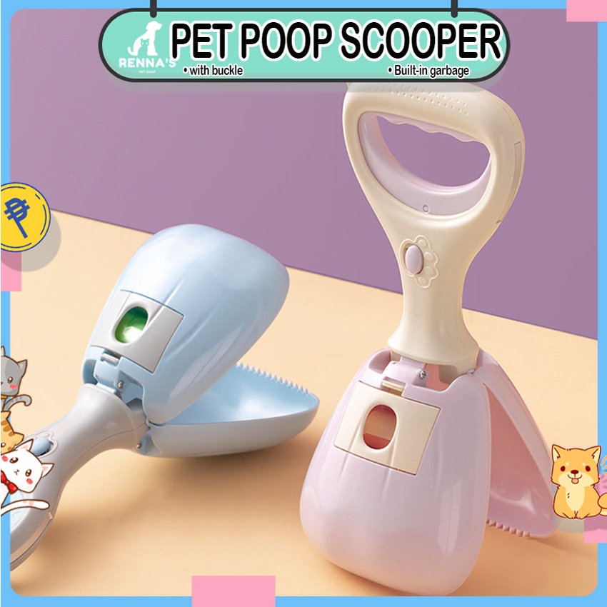 Renna's Dog Poop Scooper Portable High Quality Pet Poop Scooper Dog ...