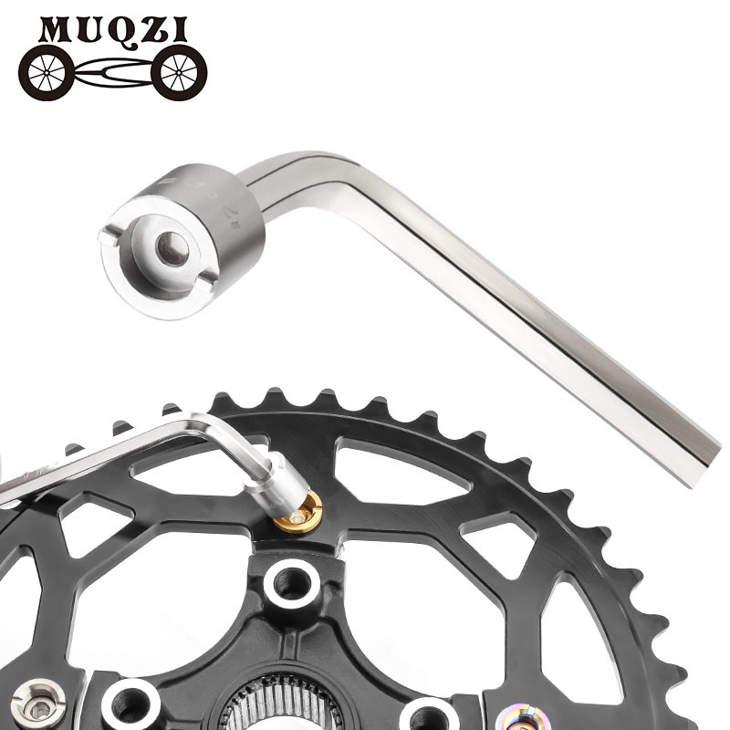 Bike Chainring Removing Chainring Bolts MUQZI Chainring Bolts Nut