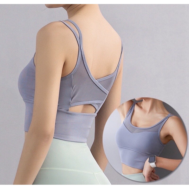 Rachel top (padded crop top) sports bra