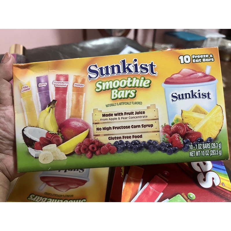 🇺🇸 Skittles Freezer Pops I Sunkist Smoothie Bars Shopee Philippines