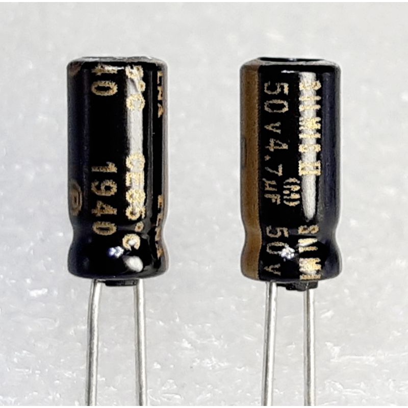 Tụ điện Elna Silmic II Chữ Vàng 100uF 50V Tháo Máy (1 Con