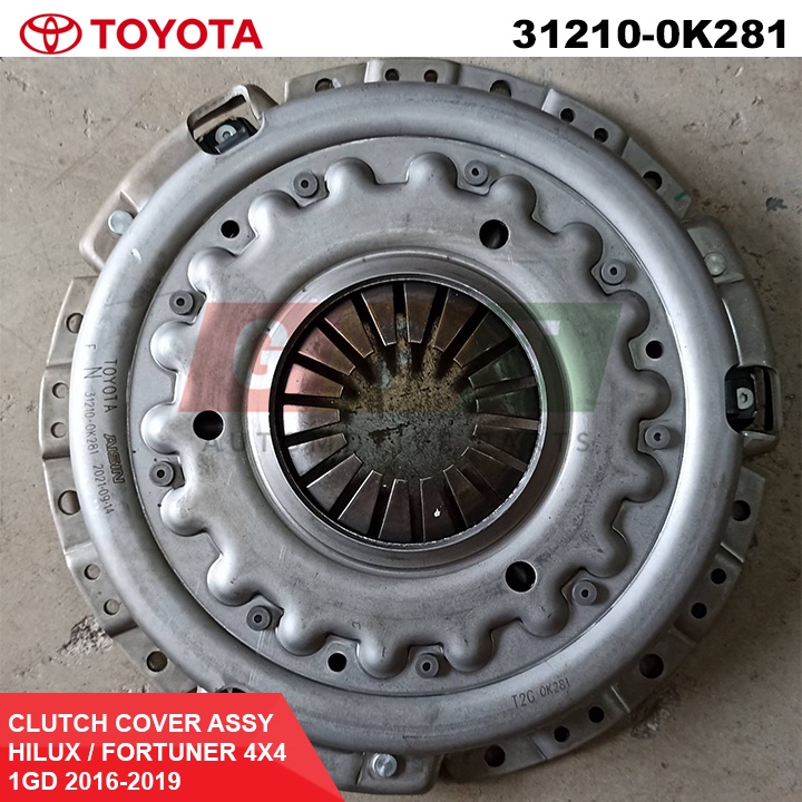 Clutch Cover 312100K281 for Toyota Fortuner Hilux 1GD 2GD 2016 up