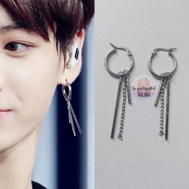 Jeon jungkook outlet earrings