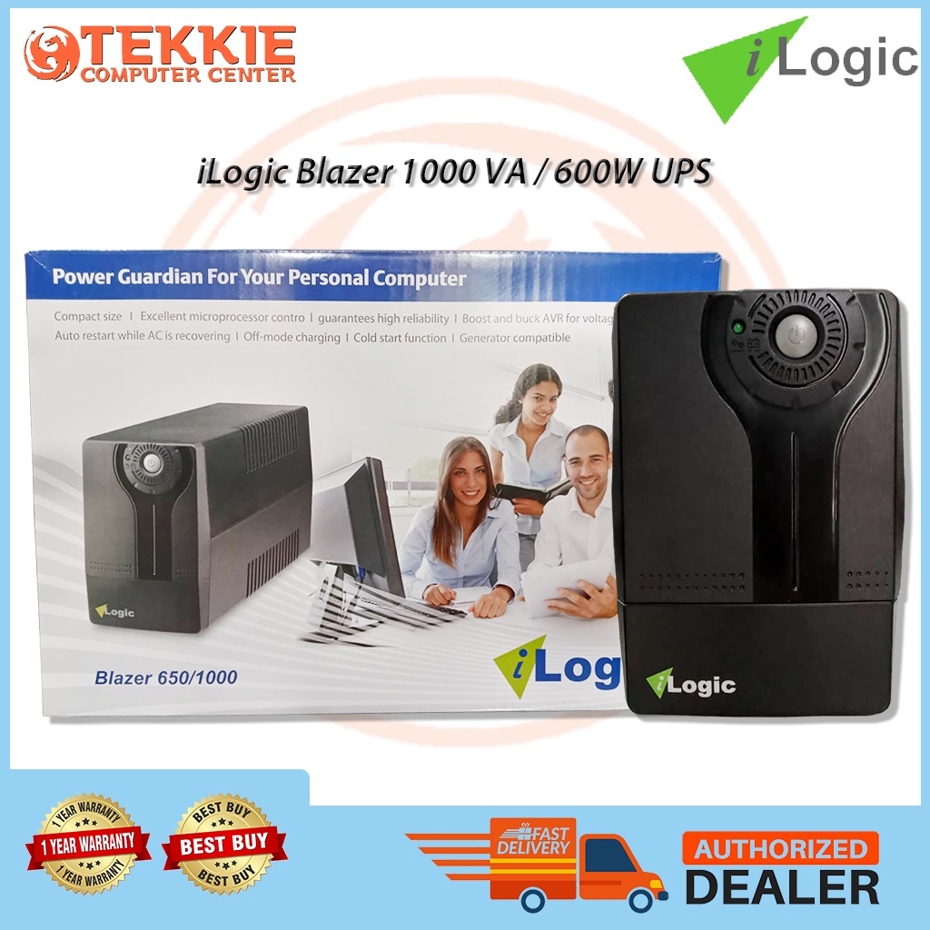 BRANDNEW iLogic Blazer 1000VA UPS | Shopee Philippines