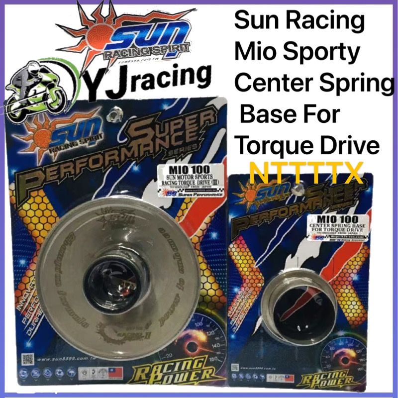 Sun Racing Mio Sporty Center Spring Base For Torque Drive | Shopee ...