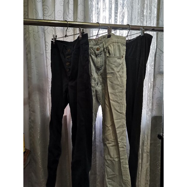 H and m outlet pant sizes