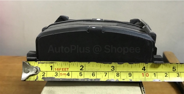 Isuzu Genuine Parts REAR Brake Pads for Isuzu MUX (4.5