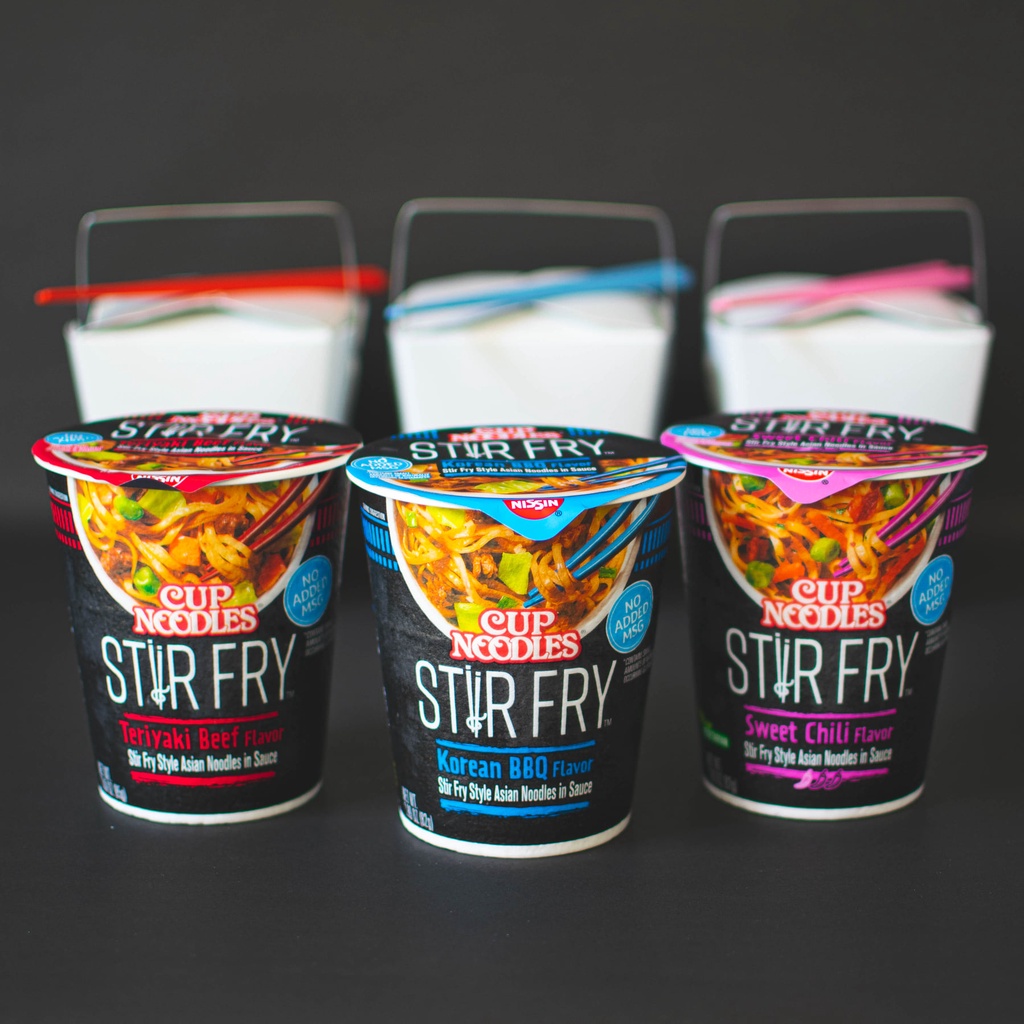 NISSIN CUP NOODLES STIR FRY STYLE ASIAN NOODLES IN SAUCE Shopee