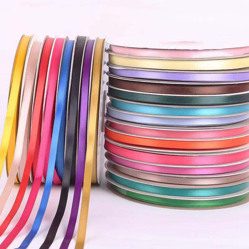 100Yards/Roll 0.6 cm ribbon, satin ribbon, decorative ribbon, gift ...