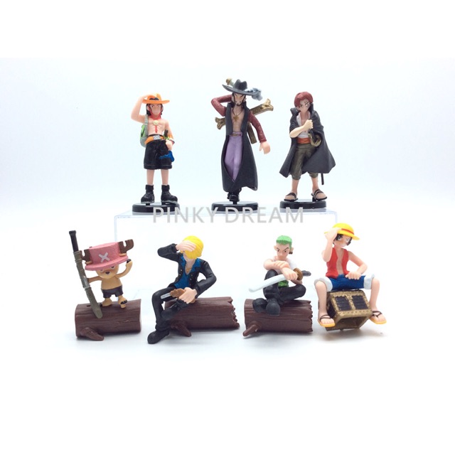 FIGURE SET ONE PIECE 7N1 WOOD | Shopee Philippines