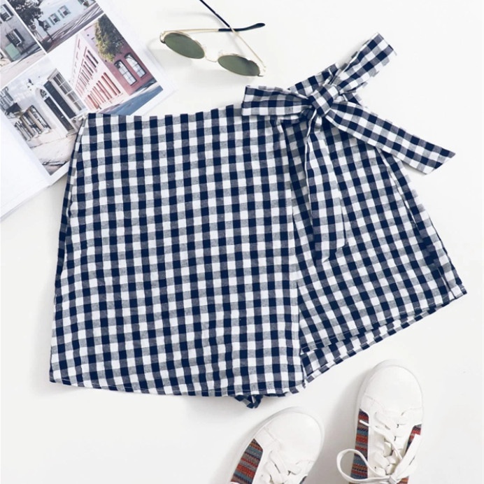 JB95 Women Palda Skort Checkered -Jeanssandy777 | Shopee Philippines