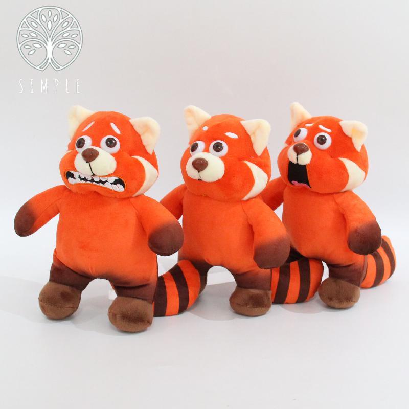 Best ๑20cm Disney Turning Red Kawaii Bear Plushies Red Panda Anime ...