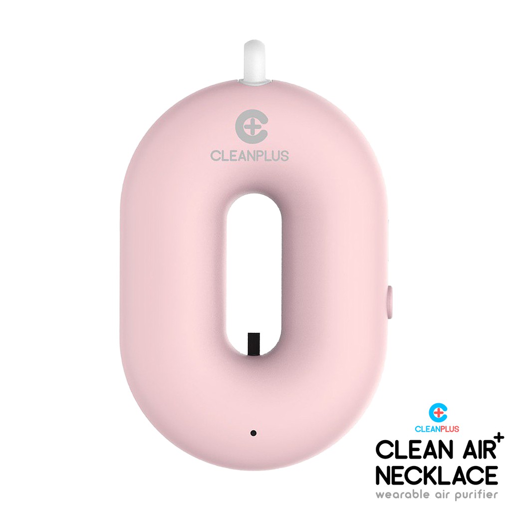 CleanPlus Clean Air Necklace Wearable Air Purifier Pink Shopee Philippines