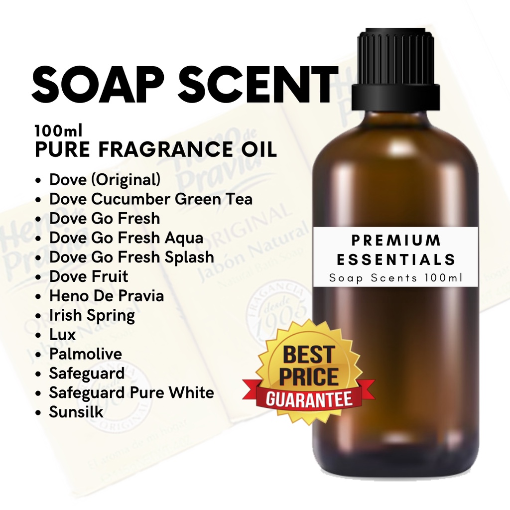FRAGRANCE OIL - SOAP SCENTS (100ml) DIY SOAP MAKING, DIY CANDLE MAKING,  ROOM AND LINEN SPRAY